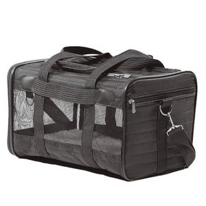 SHERPA Original Deluxe Airline Approved Pet Carrier, Large Dark Gray LIKE NEW